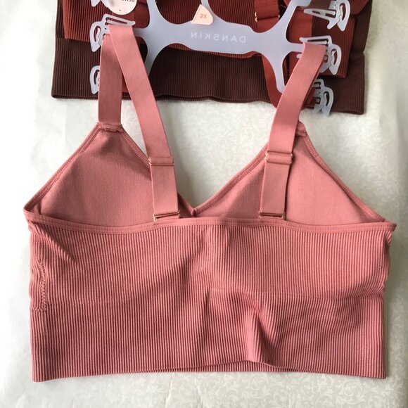 Danskin Intimates BRAS, Removable Pads, 3-set ,Size : 2XL MSRP: $54 - Picture 3 of 8